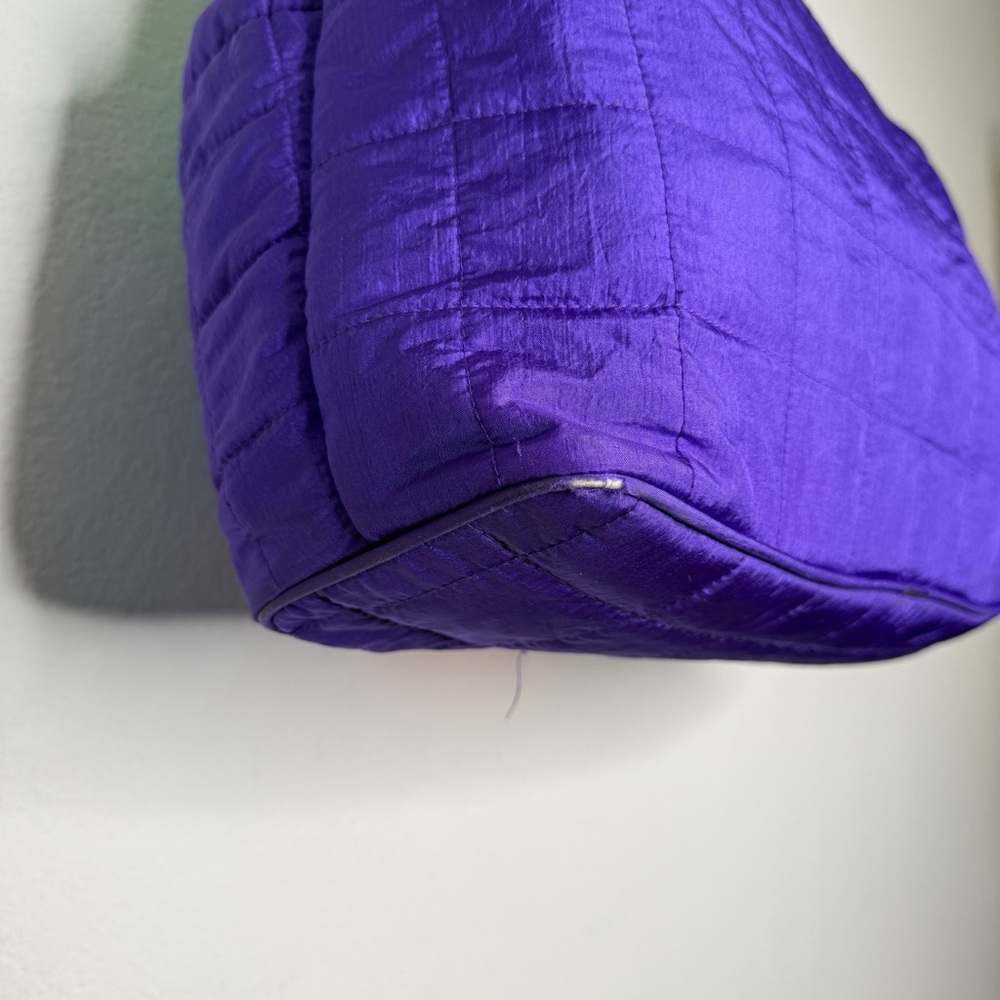 Babies Alley Diaper Bag Retro Colorblock Quilted Teal Magenta Purple - Picture 4 of 12